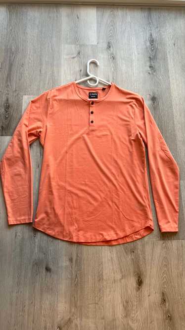 CUTS AO Long Sleeve Henley - Adobe