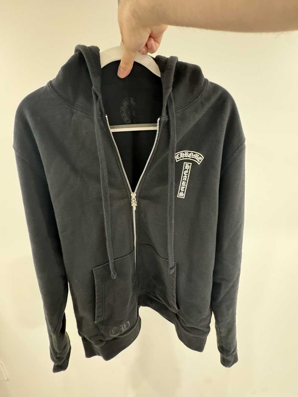 Chrome Hearts Chrome Hearts T Signature Logo Zip … - image 1