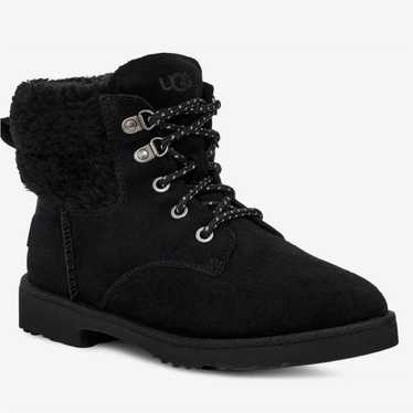 NWOT UGG Women's Romely Heritage Lace Black Boot … - image 1