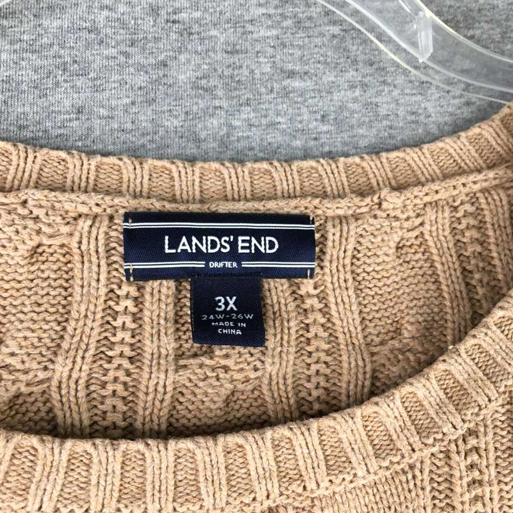 Vintage Lands End Sweater Drifter Fisherman Style… - image 4