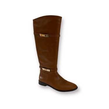 Vince Camuto VC Signature Cognac Tan Riding Boots - image 1