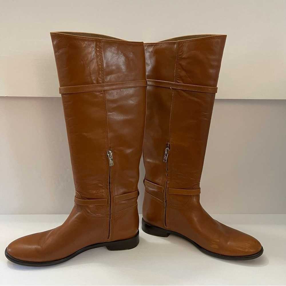 Vince Camuto VC Signature Cognac Tan Riding Boots - image 4