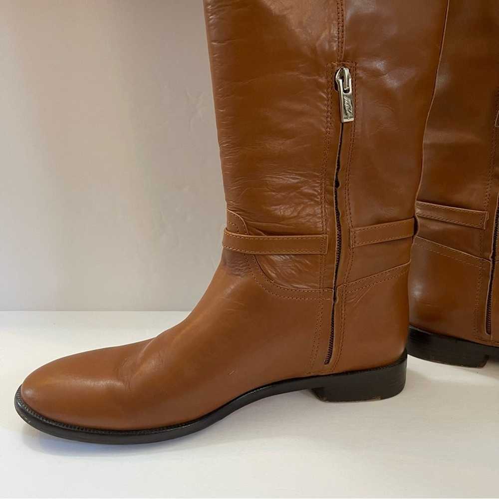 Vince Camuto VC Signature Cognac Tan Riding Boots - image 5