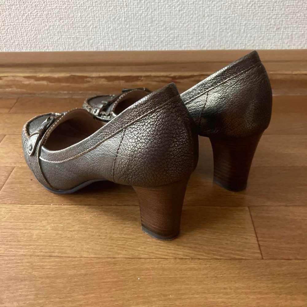 ing Pumps High Heels Gold Japanese Made 23cmEE - image 3