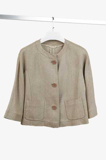 Etro Etro Gold Tweed Jacket