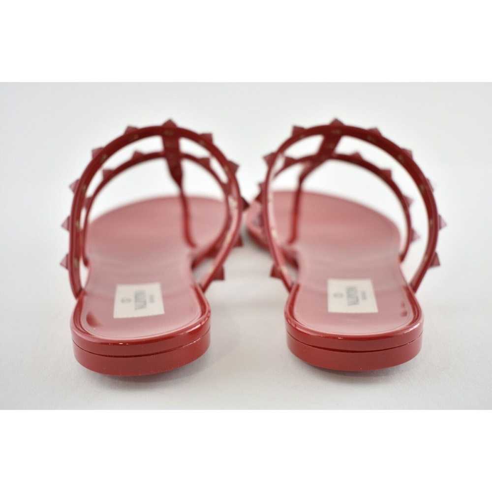 Valentino Valentino Rockstud Red Rubber Jelly PVC… - image 10