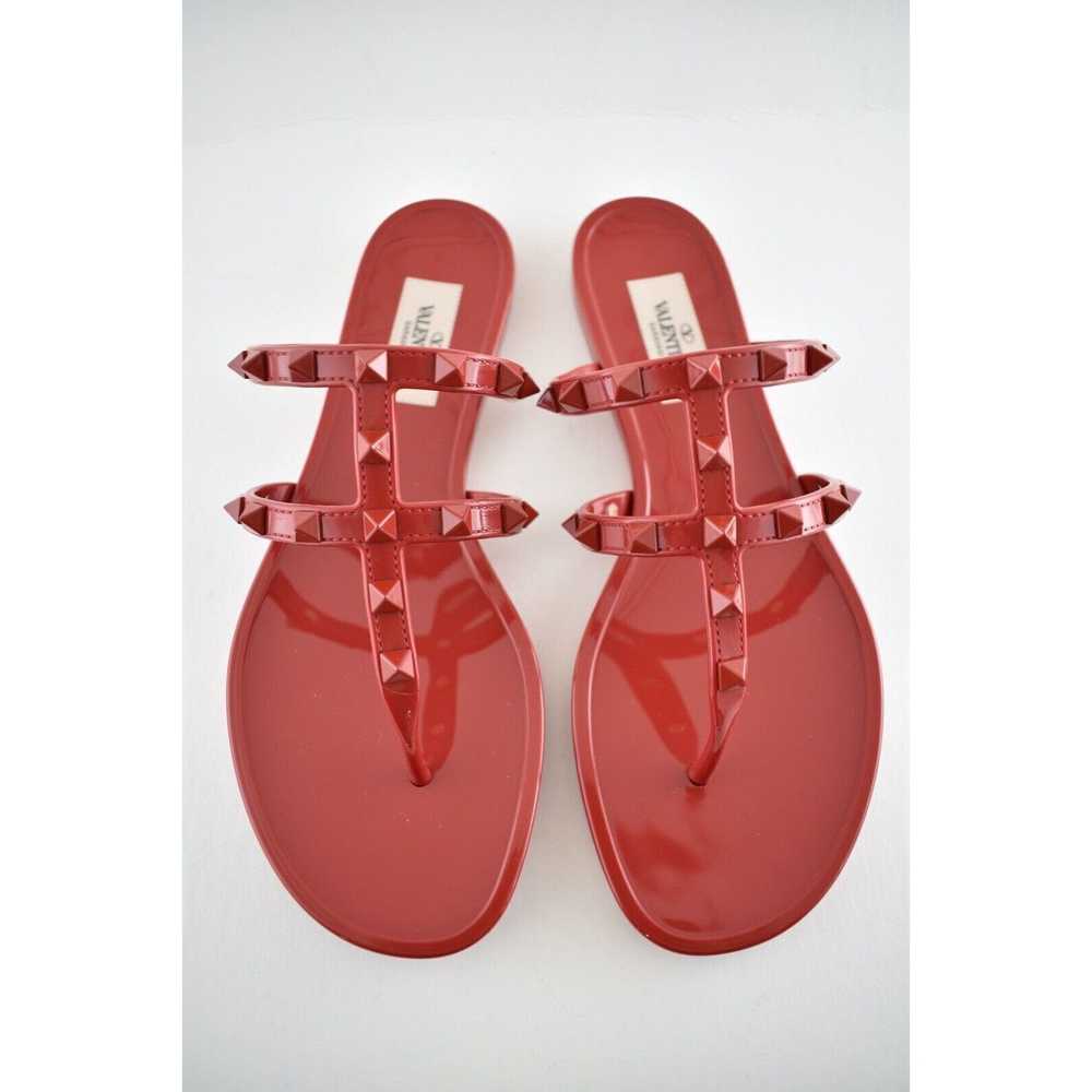 Valentino Valentino Rockstud Red Rubber Jelly PVC… - image 6