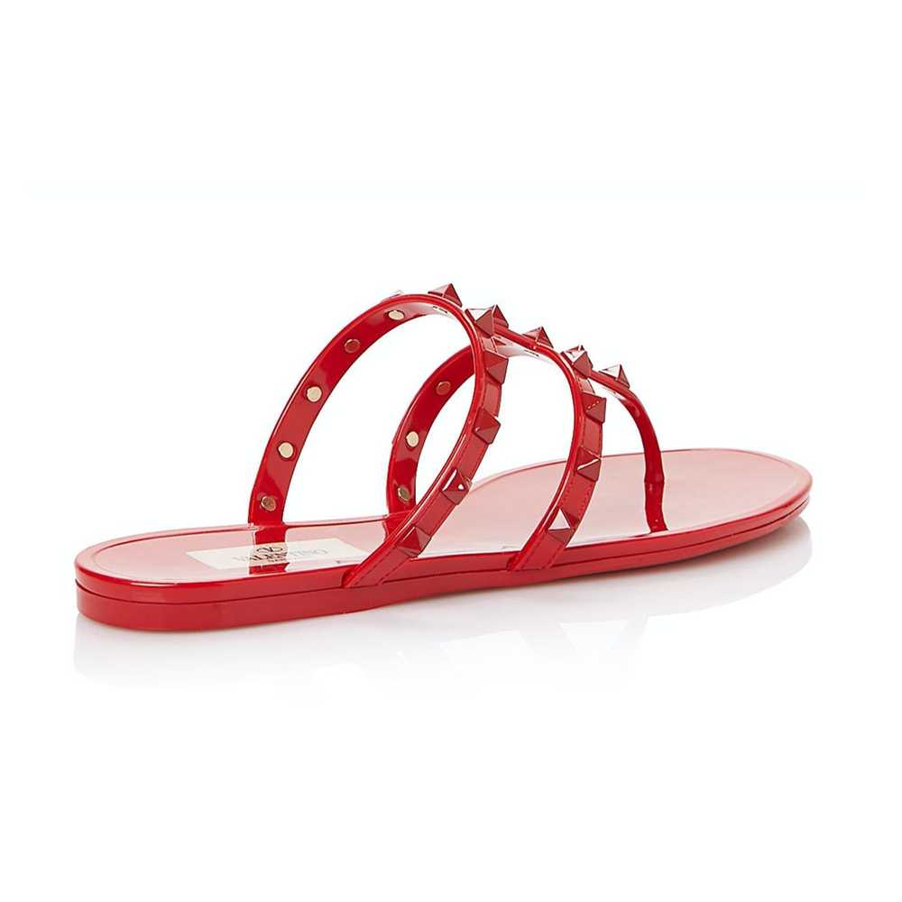 Valentino Valentino Rockstud Red Rubber Jelly PVC… - image 7