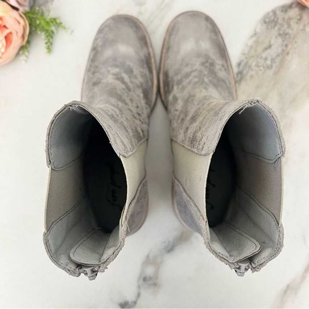 FREE PEOPLE Essential Chelsea Boot in Gunmetal Le… - image 11