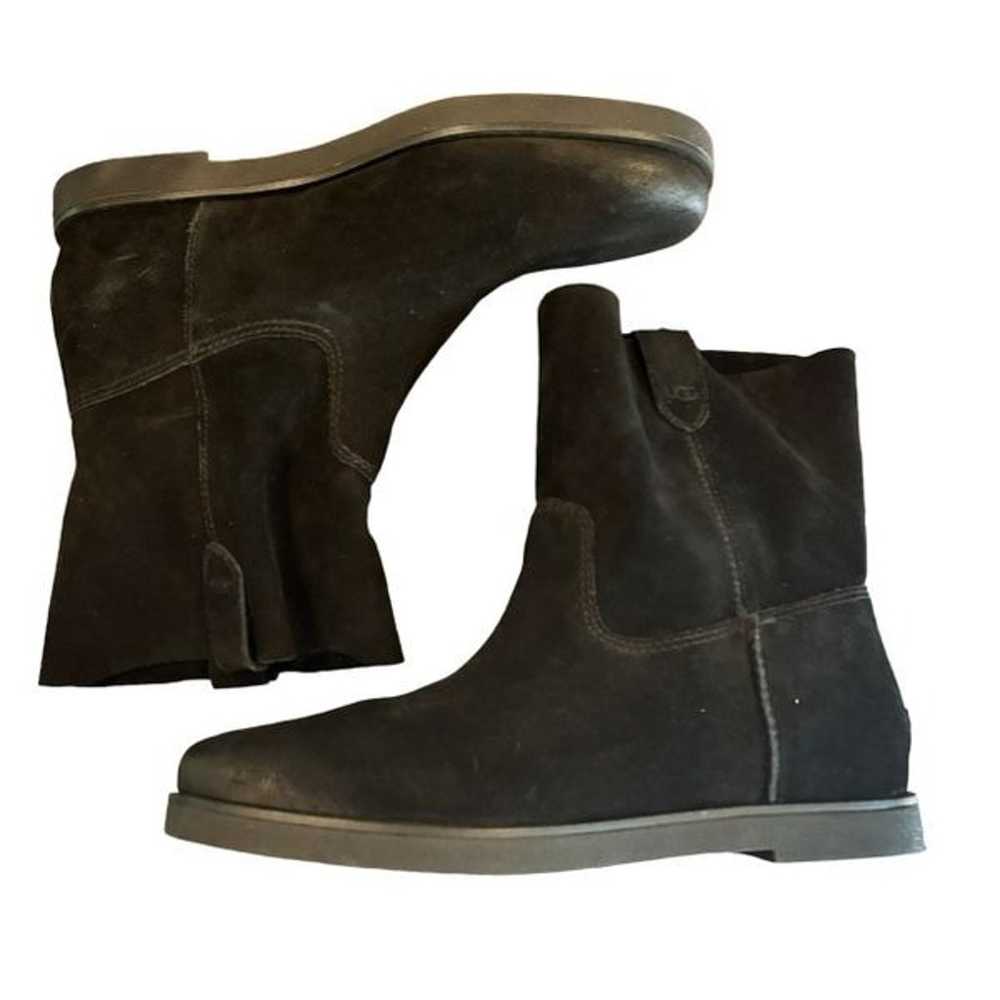 UGG Josefene Suede Boots in Black NWOB Size 6 - image 3