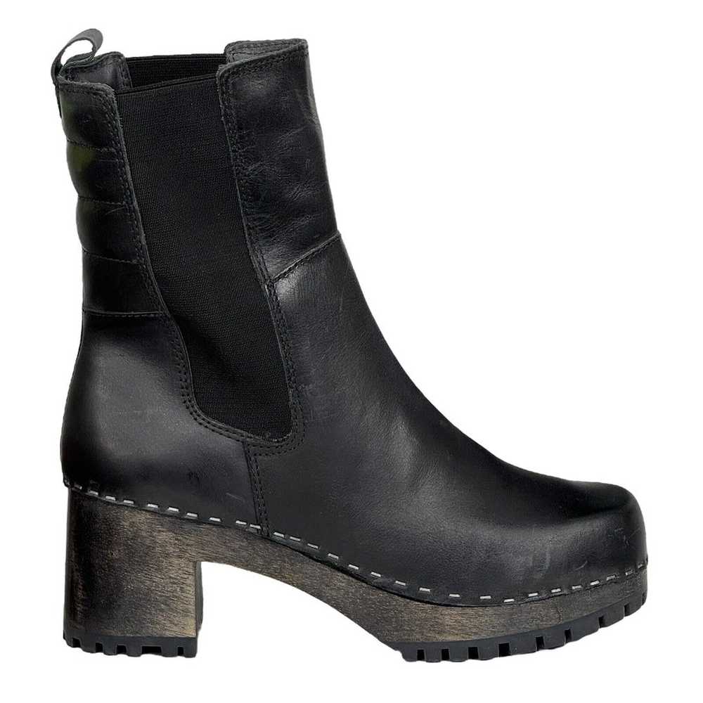 Mia Justina Clog Boots Black SZ 9 NEW Handmade Ch… - image 2