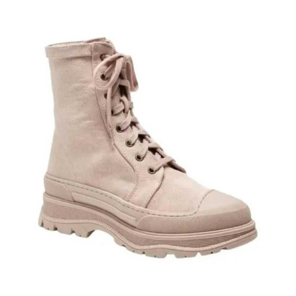 Free PeopleCampout Canvas Lace-upBoot Size 41 (wo… - image 10