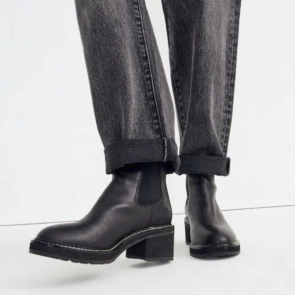 Madewell The Carina Platform Chelsea Black Boots … - image 2