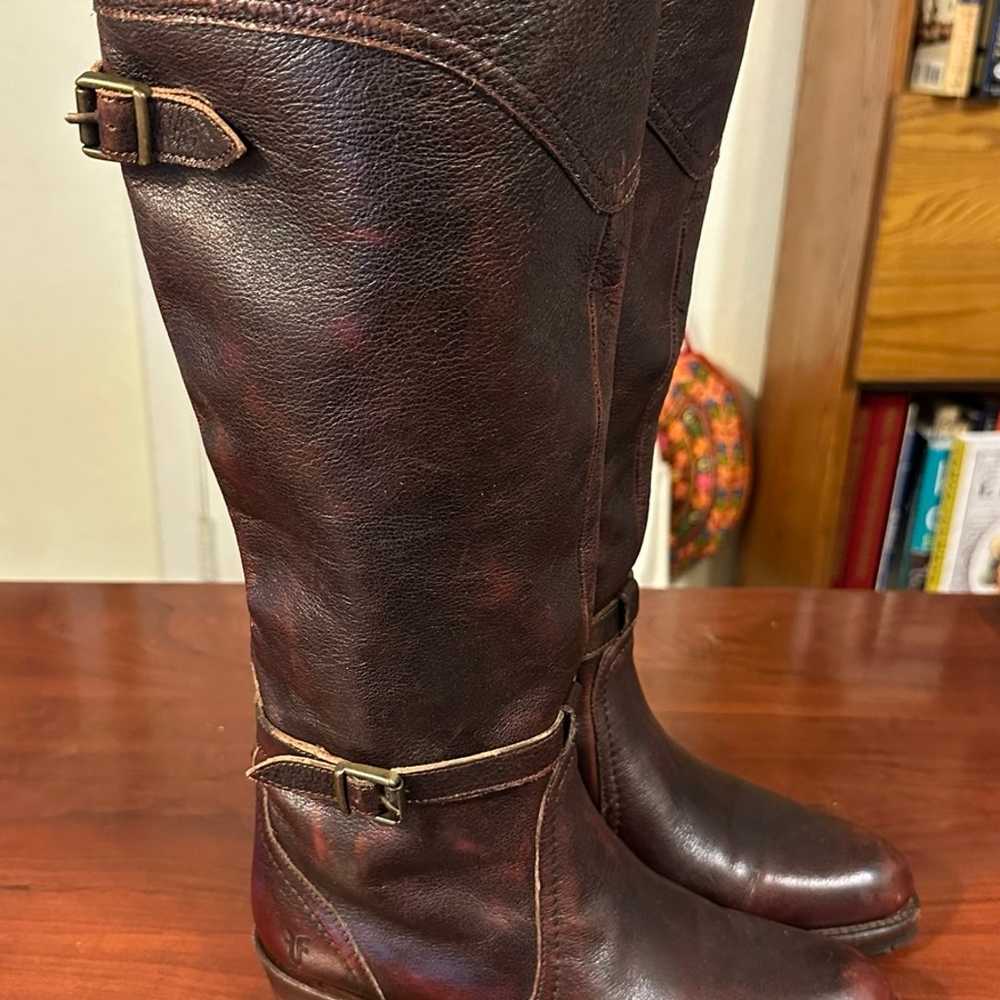 FRYE Durado Lug Riding Boots - image 2