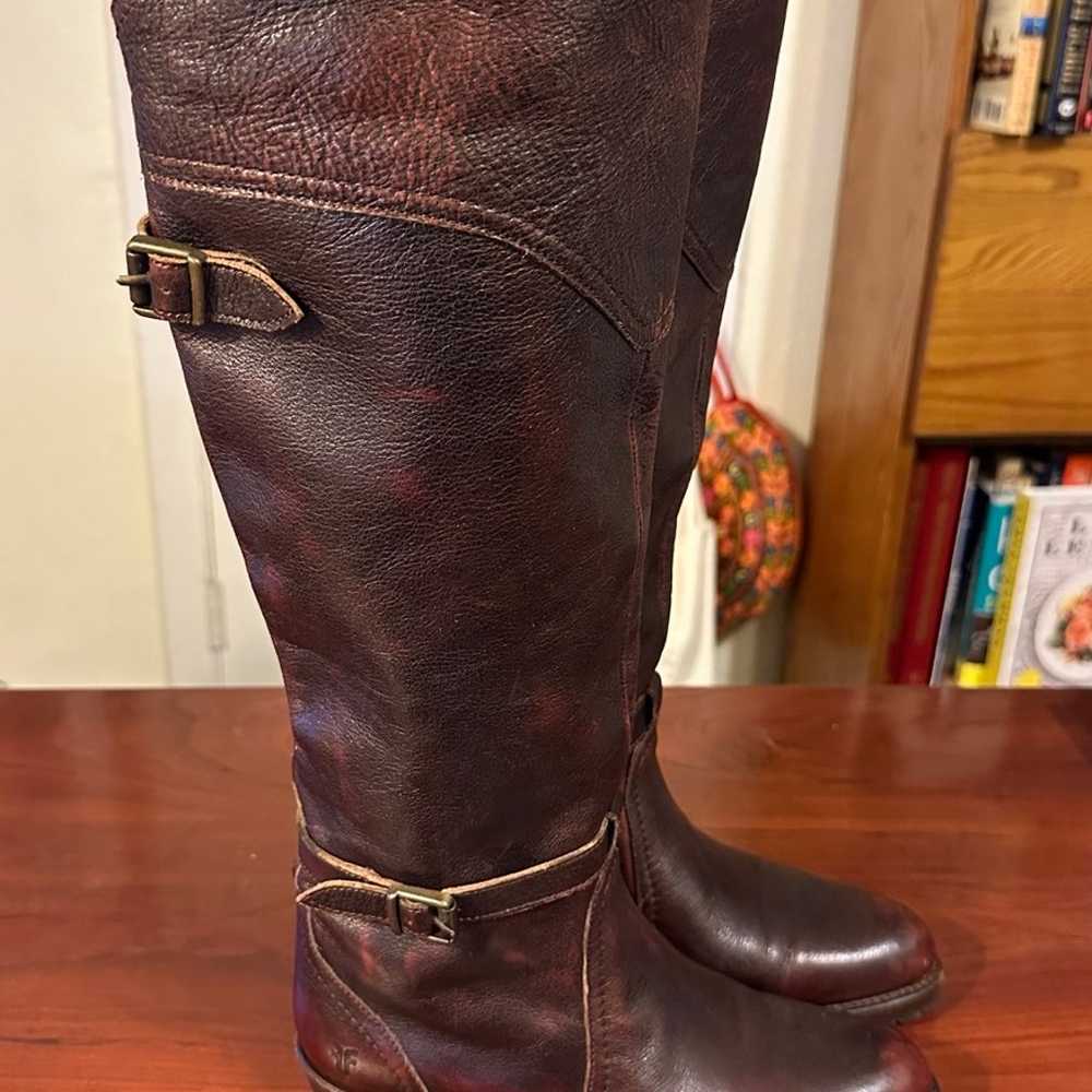 FRYE Durado Lug Riding Boots - image 6