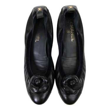 Chanel Leather ballet flats