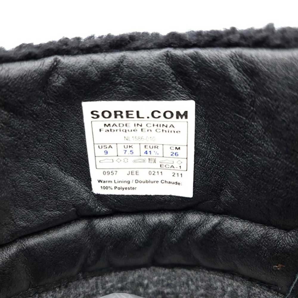 SOREL Helen of Tundra II Waterproof Black Fleece … - image 10