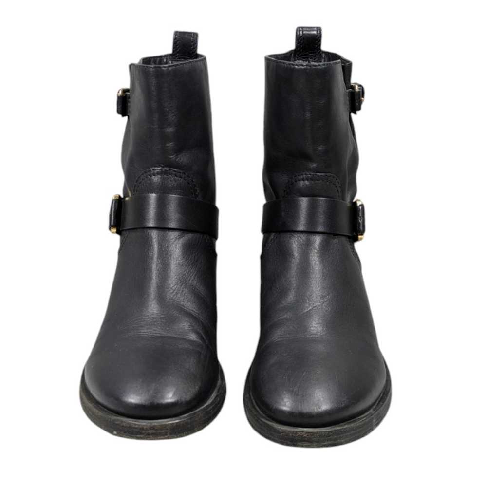 Tory Burch Bennie Moto Boots GUC $295 Size 8.5M  … - image 6