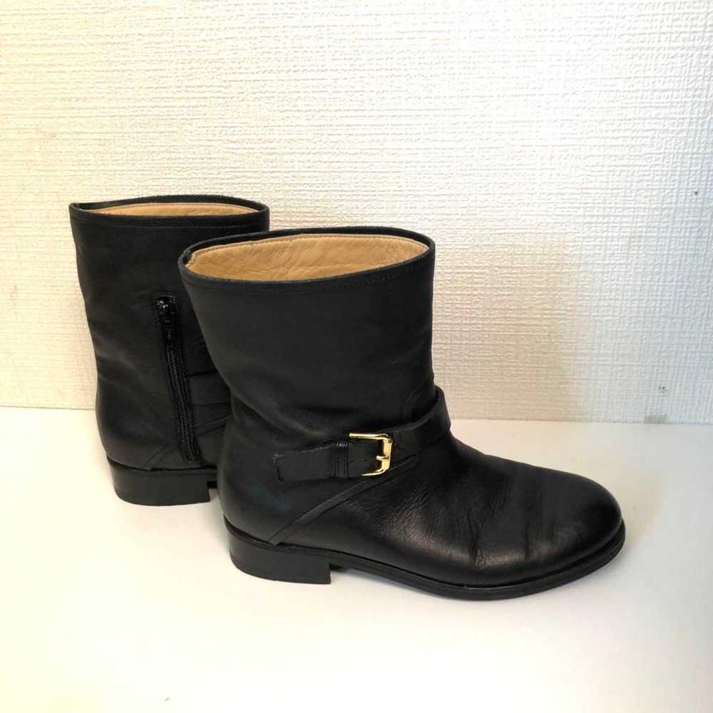 Italian-made PELLI CO short boots, black, size 36. - image 4