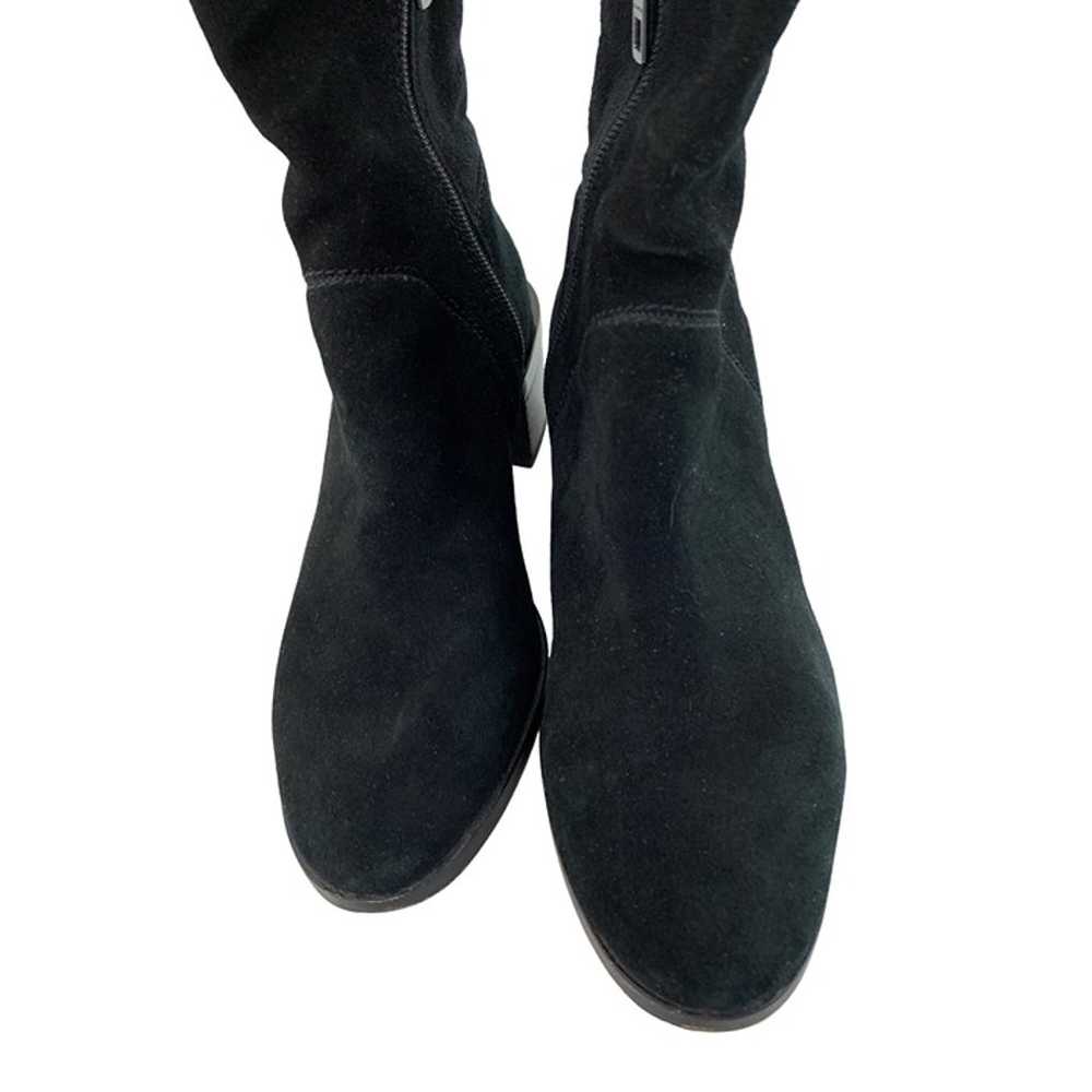 Coach Ryder Black Suede Knee-High Riding Boots Si… - image 8