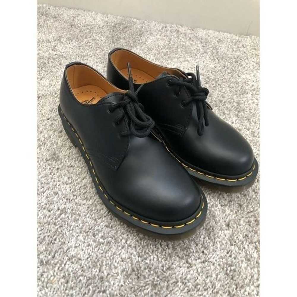 Dr Martens 1461 3-Eye Smooth Black Leather Oxford… - image 1