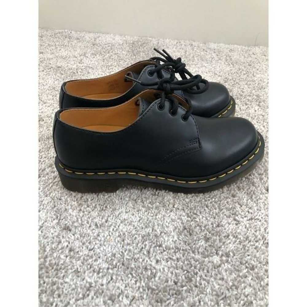 Dr Martens 1461 3-Eye Smooth Black Leather Oxford… - image 2