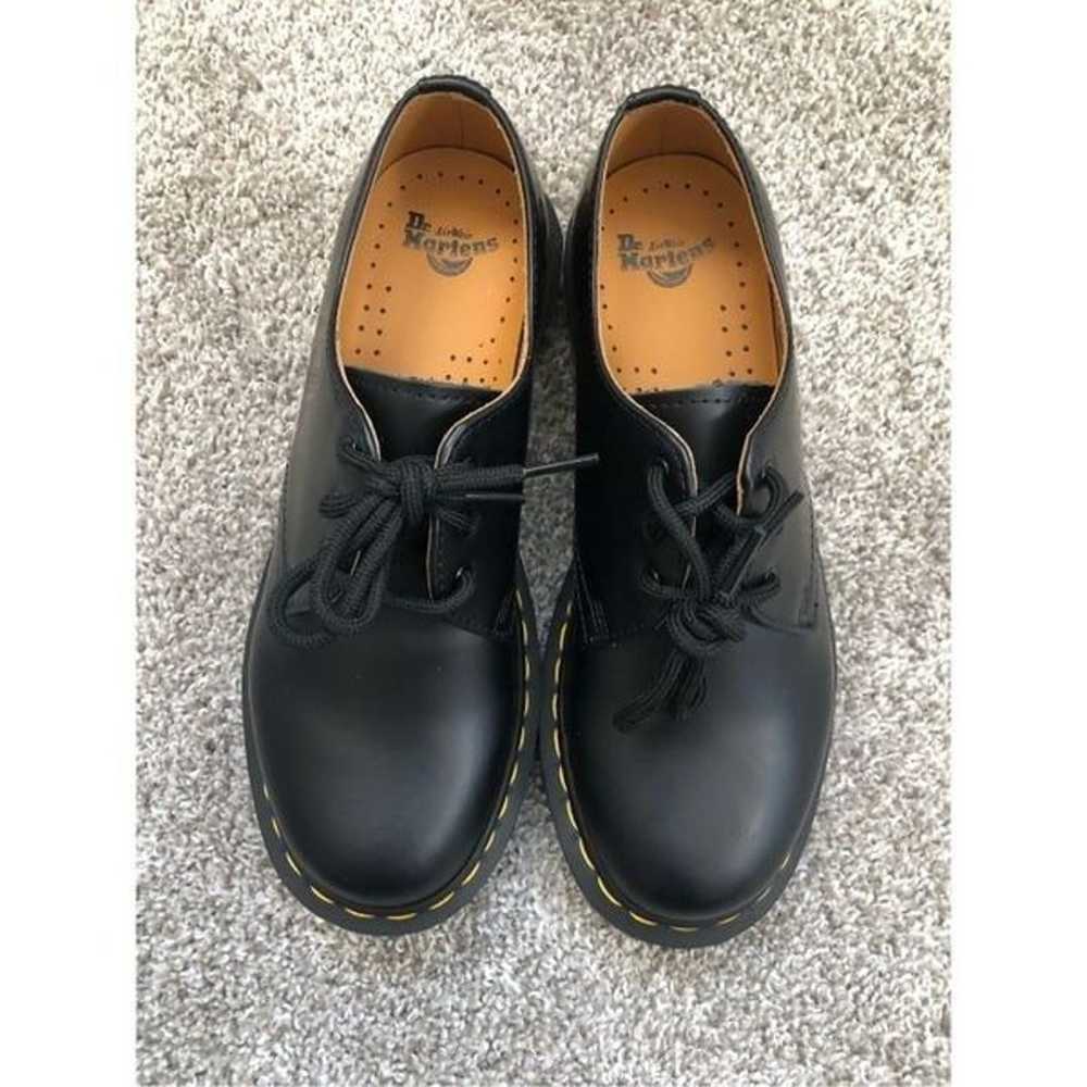 Dr Martens 1461 3-Eye Smooth Black Leather Oxford… - image 4