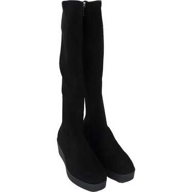 Aerosoles Women's Cecina Knee High Black Faux Sued