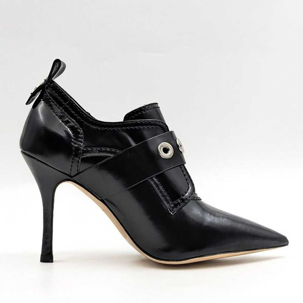 Larroude Women Steward Black Leather Buckle Ankle… - image 11