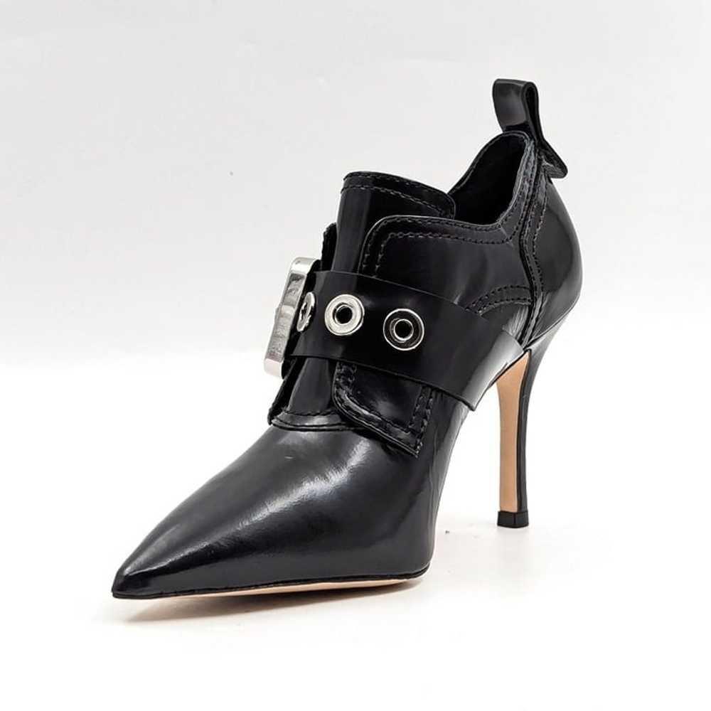 Larroude Women Steward Black Leather Buckle Ankle… - image 4