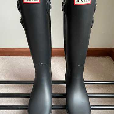 HUNTER Women Original Tall Refined Wellington Boot