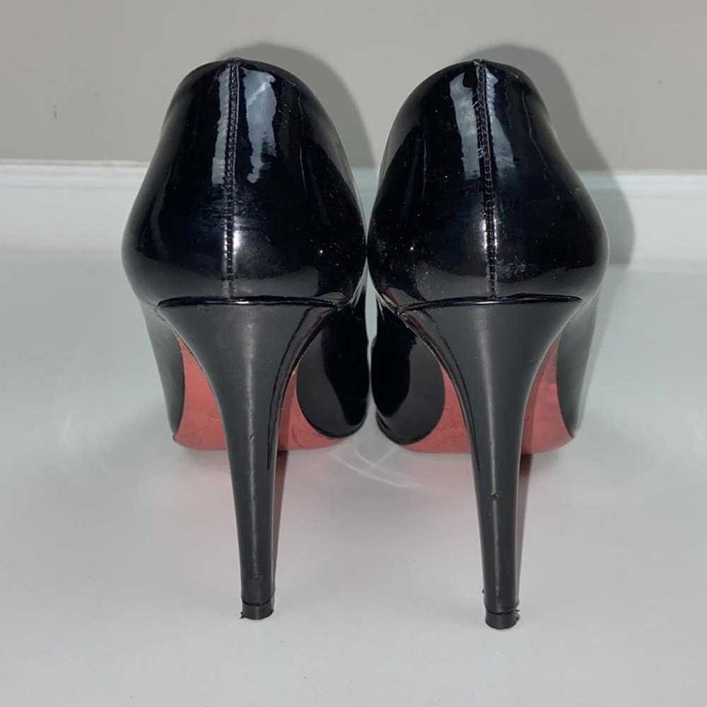 Miu Miu l Patent Leather Round Toe Stiletto Pumps… - image 5