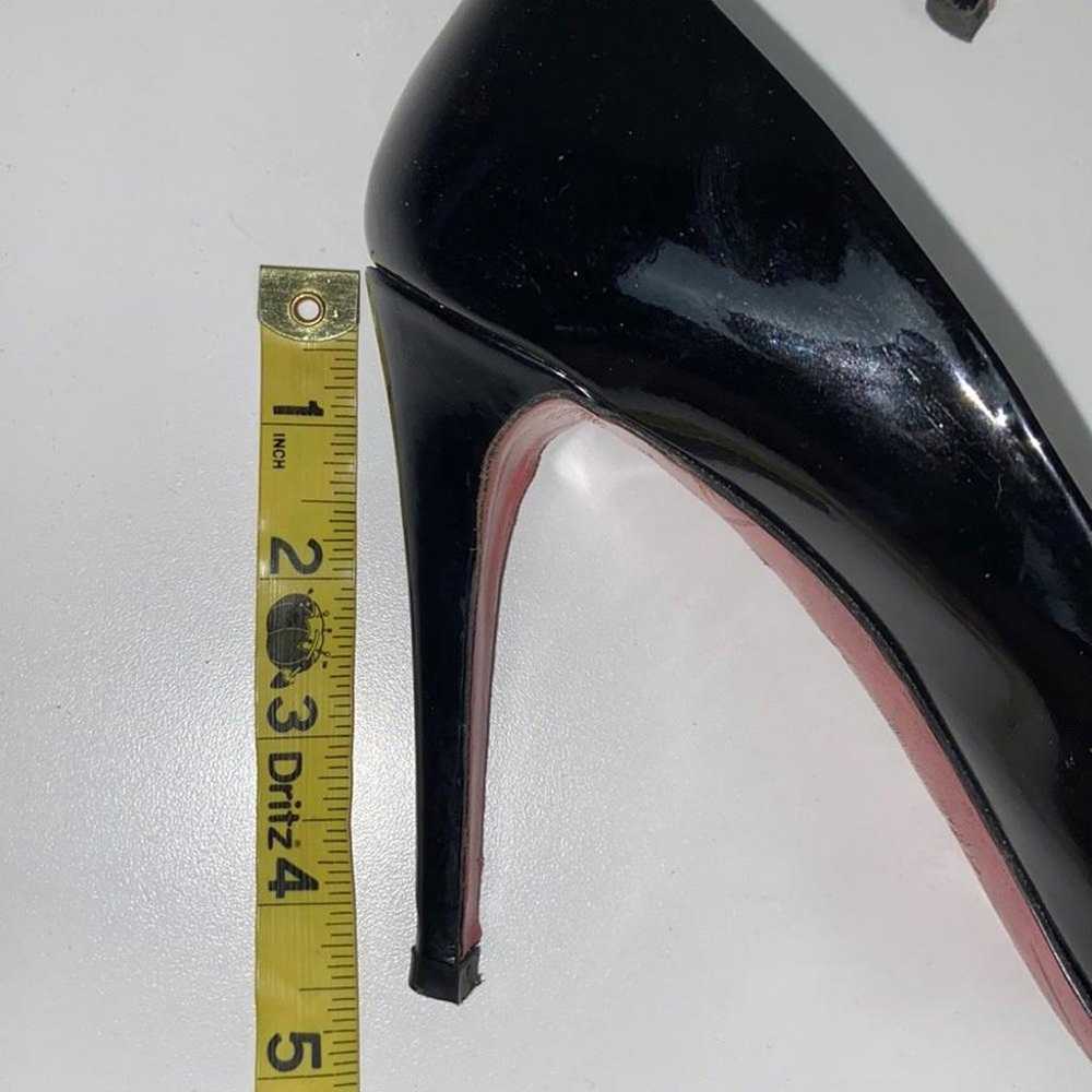 Miu Miu l Patent Leather Round Toe Stiletto Pumps… - image 8