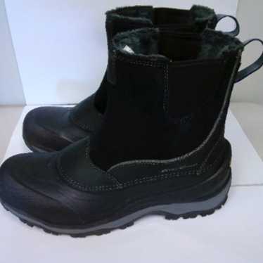 Eddie Bauer Snowfoil Waterproof Snow Boots Blk Me… - image 1