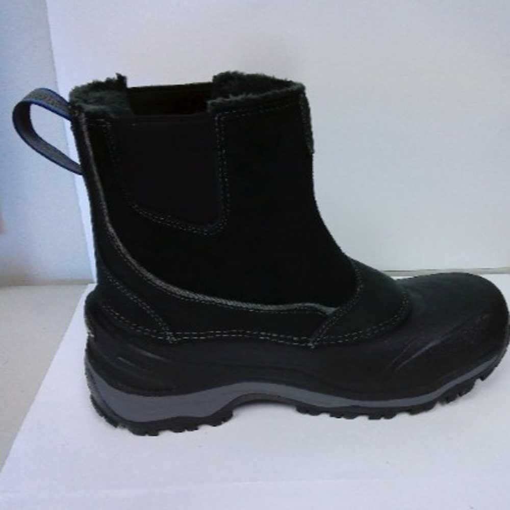 Eddie Bauer Snowfoil Waterproof Snow Boots Blk Me… - image 4