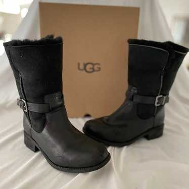 Size 8.5 UGG UGG PERNILLE Black Womens' Boots