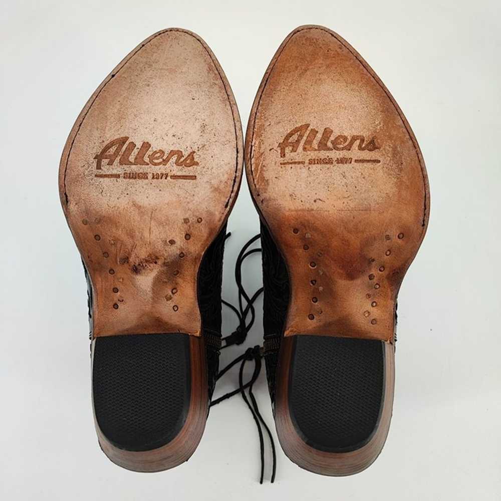 Allens Woman’s Azulado Mila Almond Toe Black Pate… - image 10