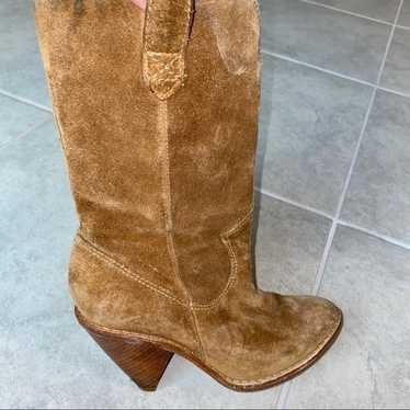 Michael Kors Brown Suede Leather Fashion