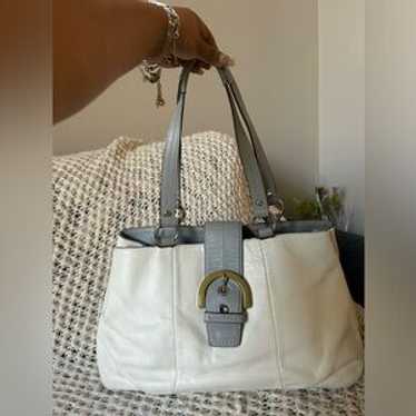 Vintage coach handbag white - Gem