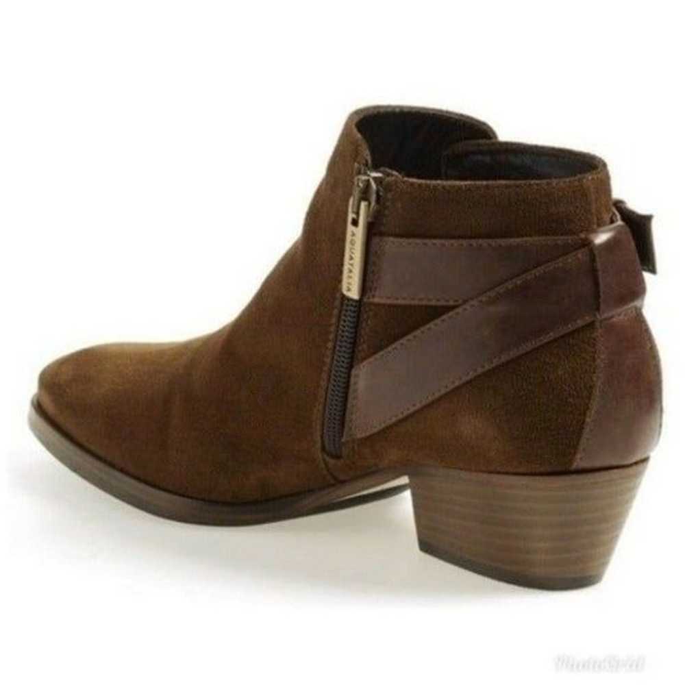 Aquatalia Farin Suede Weatherproof Ankle Boot Wom… - image 2