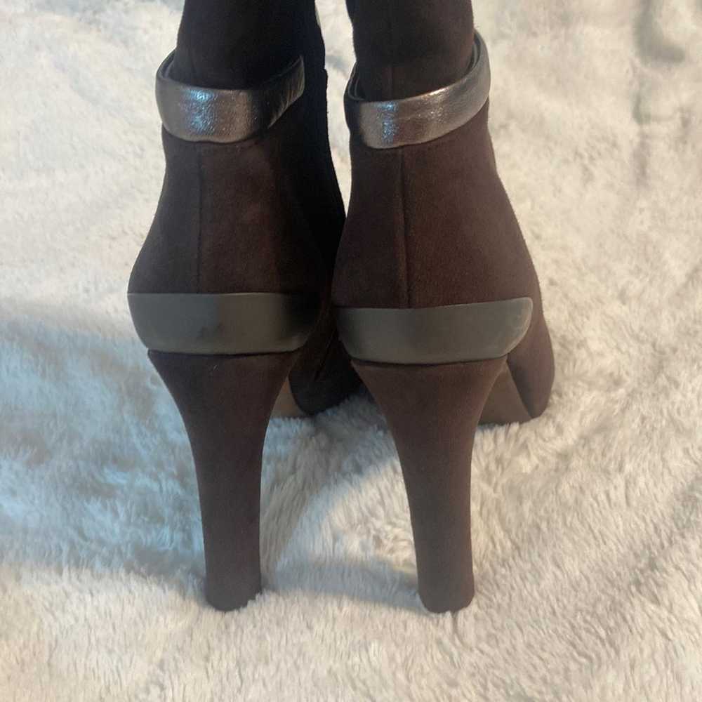 Fendi Suede Boots Over the Knee - image 8