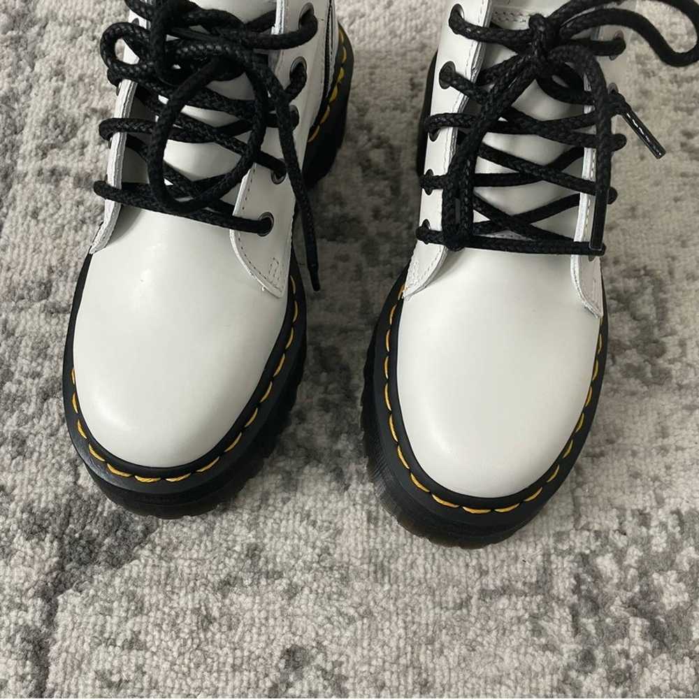 NEW Dr. Martens JADON BOOT SMOOTH LEATHER PLATFOR… - image 12