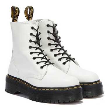 NEW Dr. Martens JADON BOOT SMOOTH LEATHER PLATFOR… - image 1