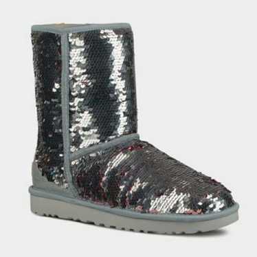 UGG Classic Short Sparkle Sequin Boot