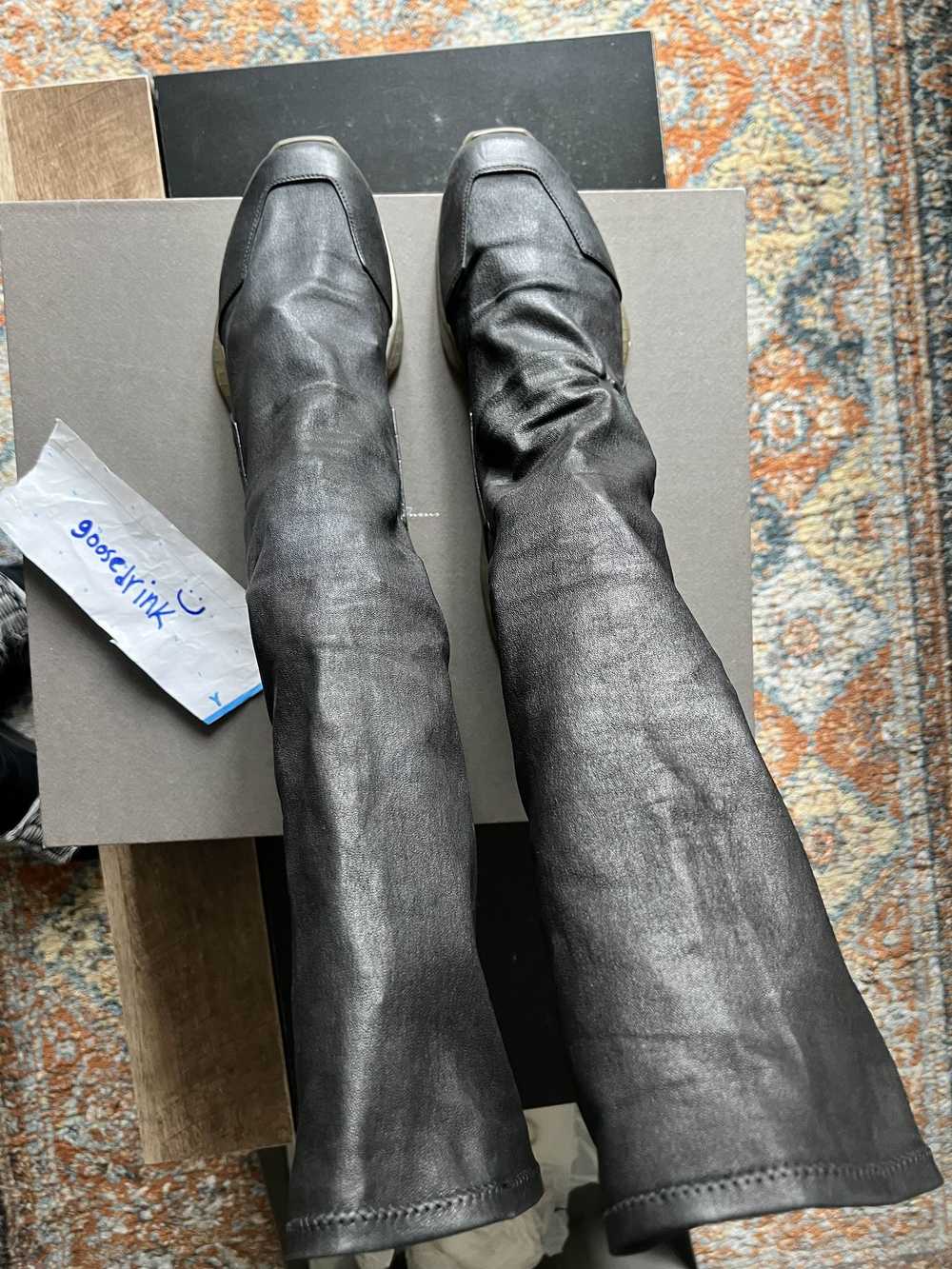 Rick Owens RICK OWENS SS20 "TECUATL" Oblique Sock… - image 3