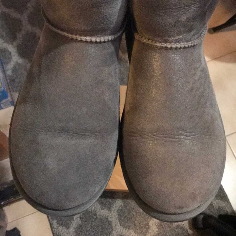 UGG gray button boots - image 3