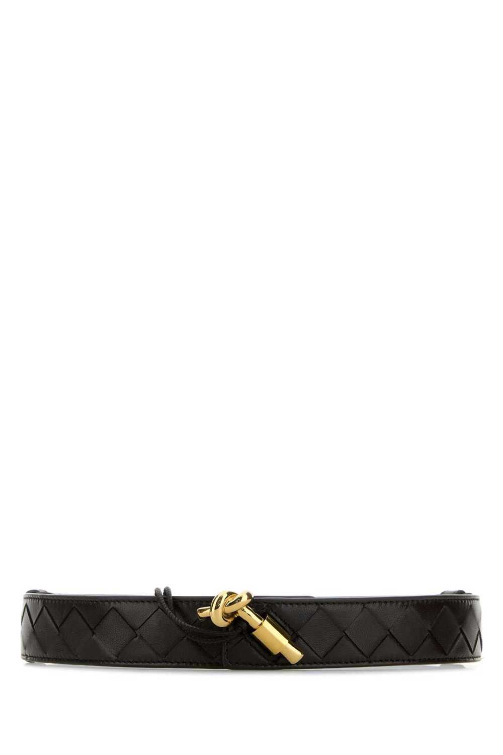 Bottega Veneta Brown Leather Belt - image 1