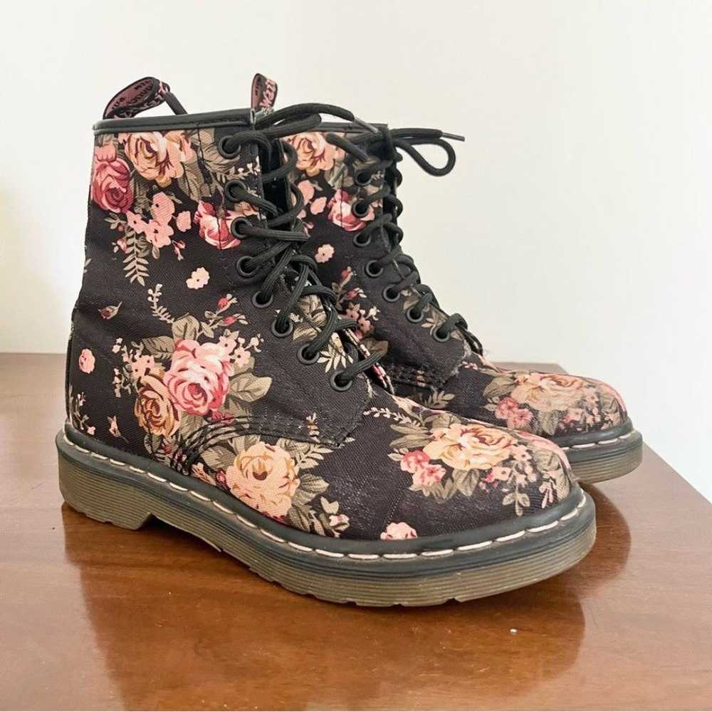 Dr. Martens 11821 Victorian Flowers Floral Canvas… - image 6