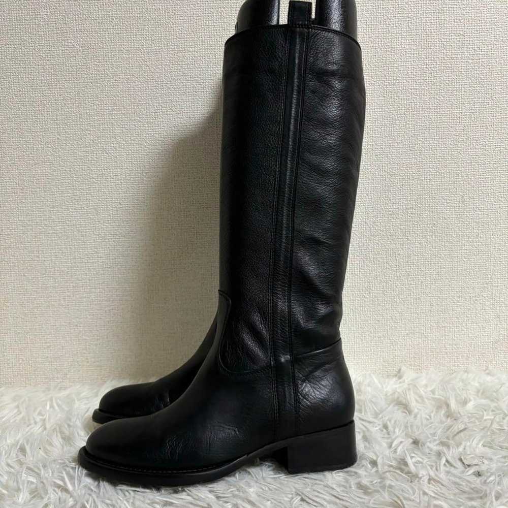 Unused Class✨ Fabiolusconi Jockey Boots Long Boot… - image 5