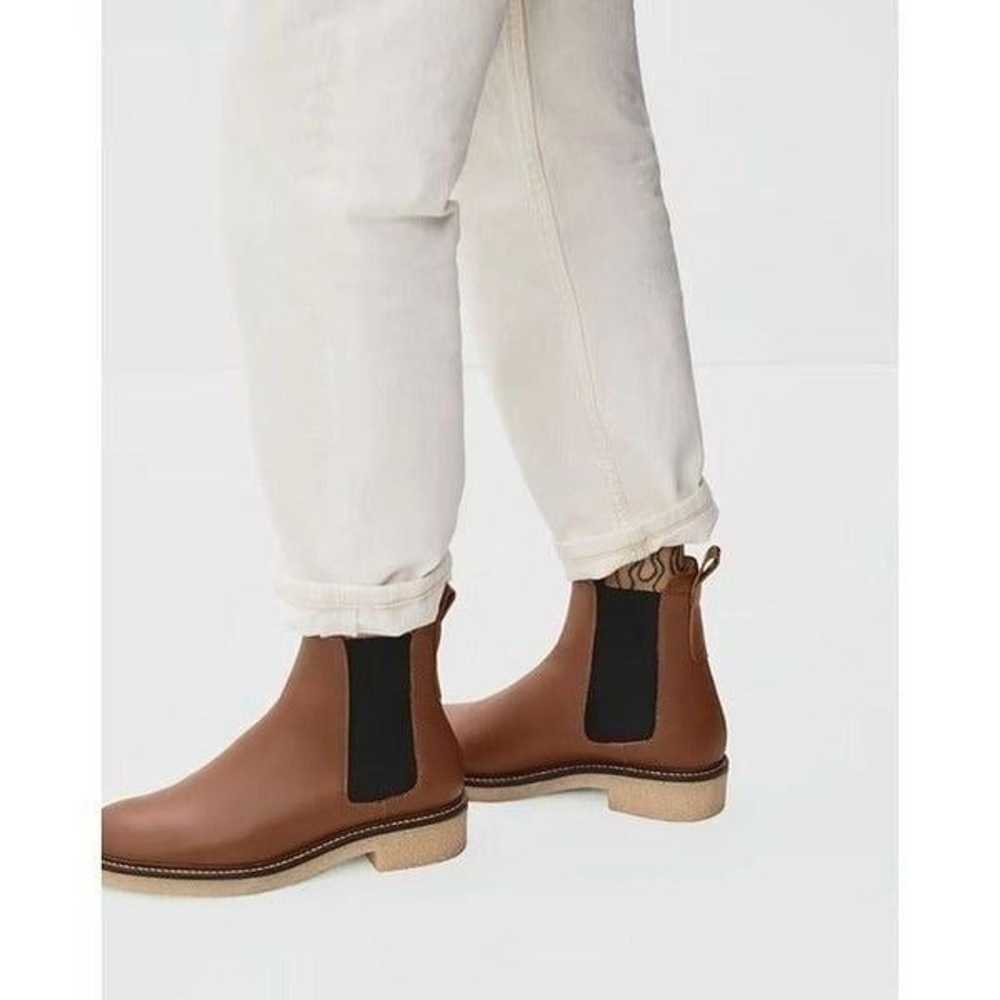 Everlane The Italian Leather Chelsea Boots in Tob… - image 4